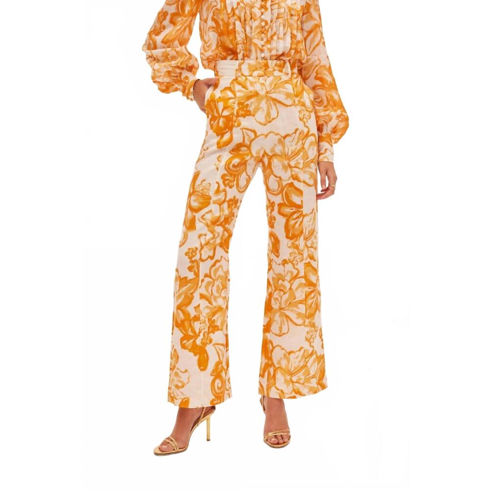 NEW KATE FORD amarillo tailored pants in petunia